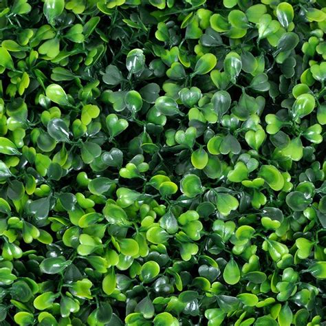 green artificial leaves